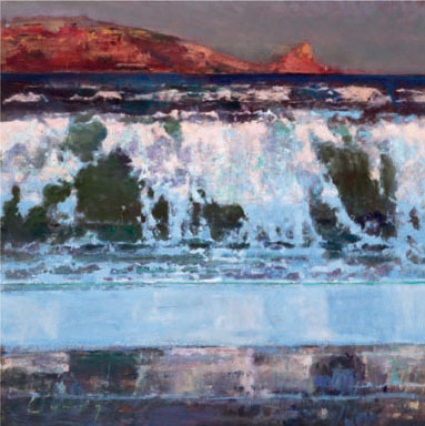 'Golden Cap, Late Evening' by Fred Cuming RA (B523) d