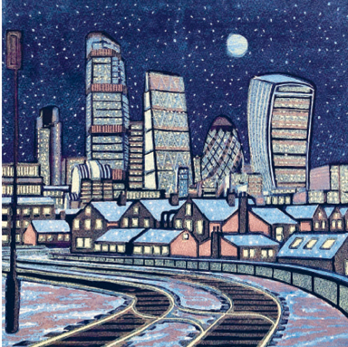 'London Snow' by Gail Brodholt (B526)