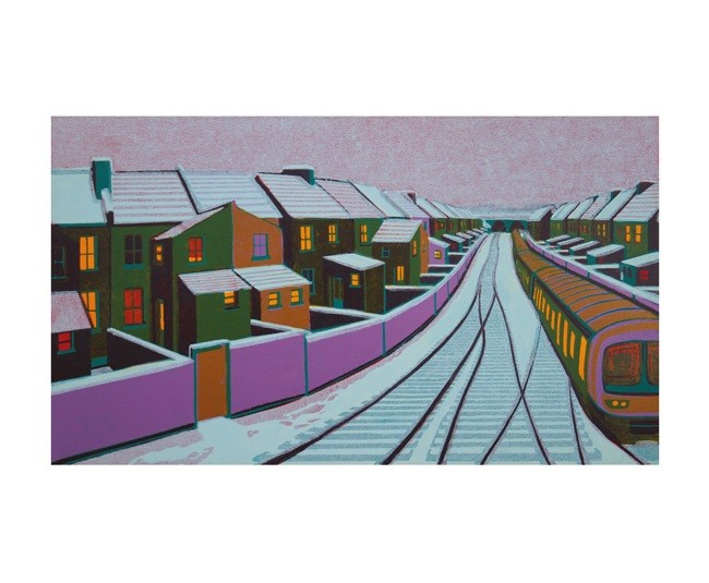 'Snow in the Suburbs' by Gail Brodholt (A148w)