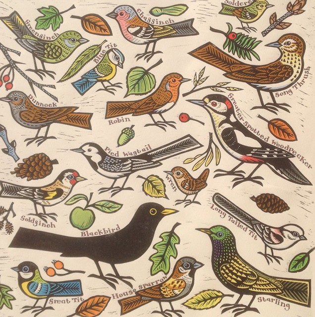'Garden Birds' by Gerard Hobson (R137)