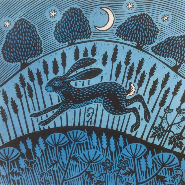 'Moonlight Hare' by Gerard Hobson (R138)
