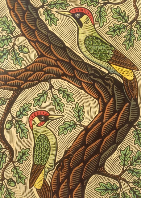 'Mr & Mrs Woodpecker' by Gerard Hobson (R141)