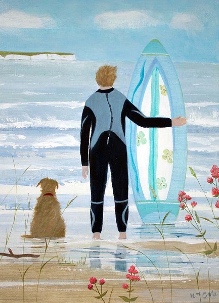 'Surfer' by Hannah Cole (B546) * 