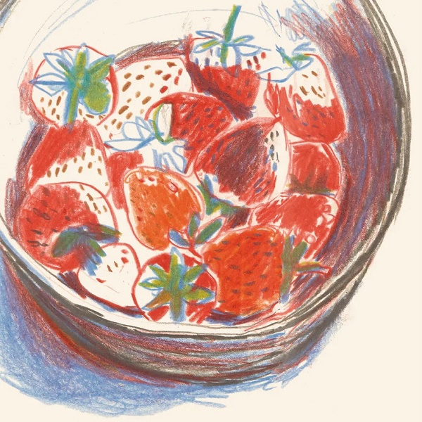 'Strawberry Bowl' by Hannah Pontin (C075) NEW
