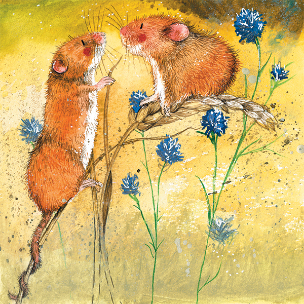 'Harvest Mice' by Alex Clark (E169) d