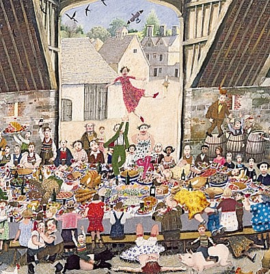 'Harvest Supper' by Richard Adams (L043) *