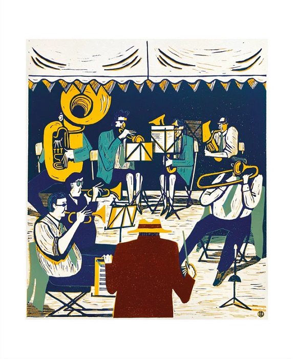 'Bude Metric Band' by Helen Murgatroyd (A247) NEW