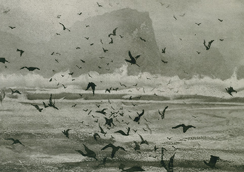 'High Island, Connemara' 2006 by Norman Ackroyd (C420) CBE RA * 