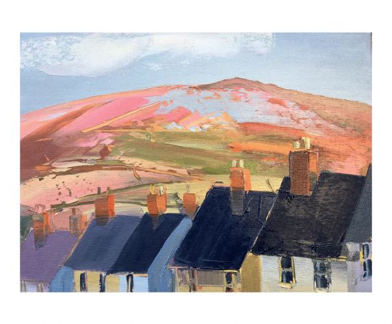 'Homes Beneath the Clwydians' by Sarah Carvell (T139) NEW