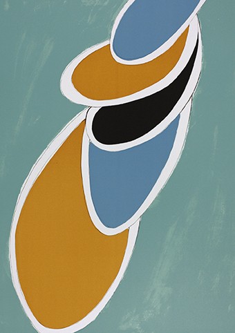 'Ice Blue, 1972' by Terry Frost RA (C012) d