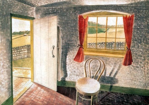 'Interior at Furlongs' by Eric Ravilious (B423) *