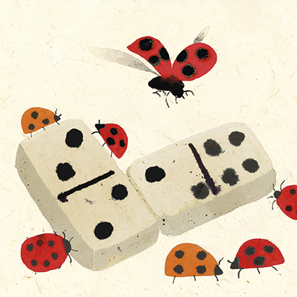 'Lucky Ladybirds' by Jenny Frean (C032) 
