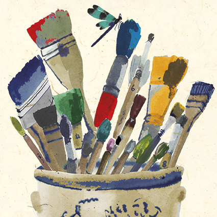 'A Brush with Nature' by Jenny Frean (C008)