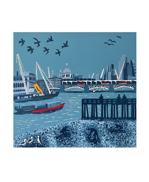 'The Thames from Gabriel's Wharf' by Jennie Ing (A115) 
