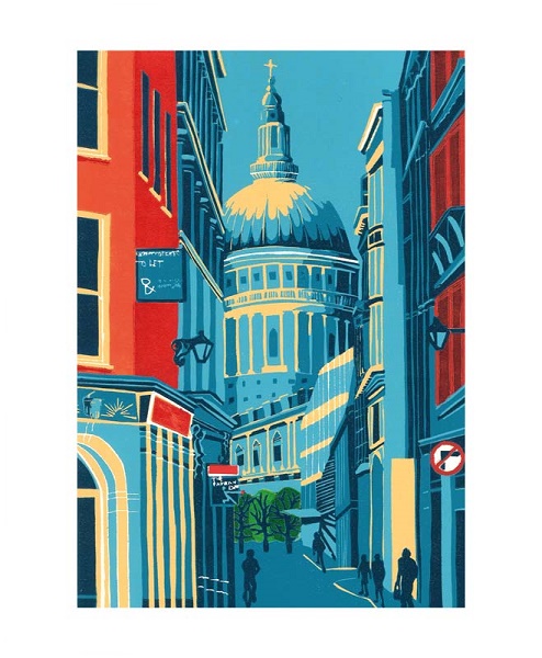'St Paul's from Watling Street' by Jennie Ing (A141)