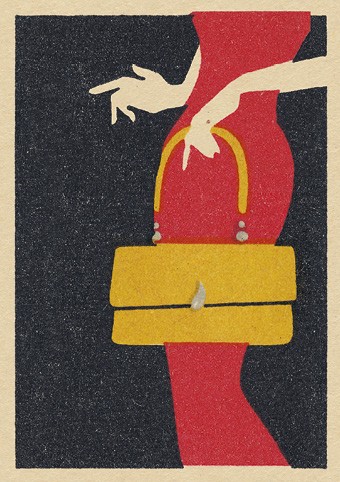'Vintage Handbag' from vintage matchbox collection of Jane McDevitt (maraid) (C344) * 