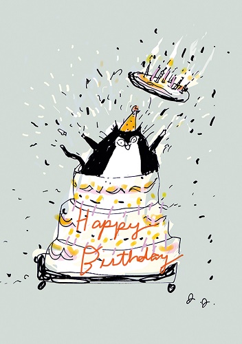 'Giant Cake' by Jamie Shelman (O074) BIRTHDAY