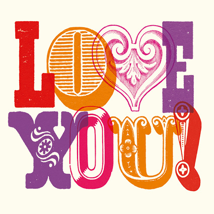 'Love You' by Julia Trigg (VALENTINE'S DAY) (0V12d) Was 3.15, now 1.75