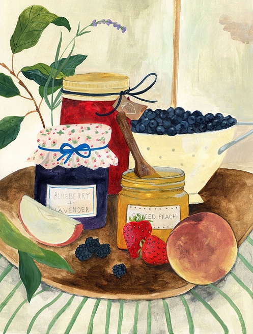 'Jam Making' by Rachel Grant (B551) * NEW