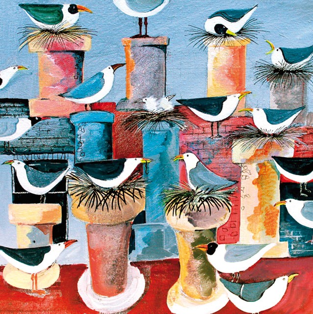 'Roof Dwellers' by Jennifer Verny-Franks (R149) d