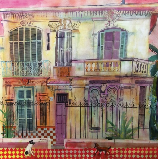 'Villa des Violettes' by Jenny Wheatley (Q254) 