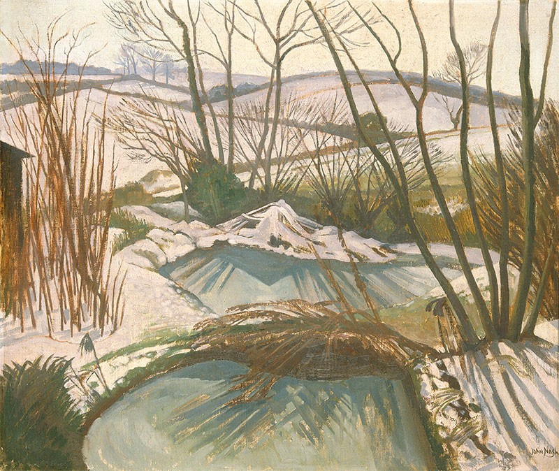 'Frozen Ponds' by John Nash (Print)