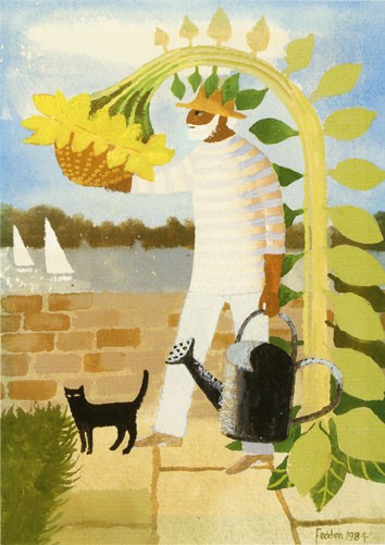 'Julian and Sunflower' by Mary Fedden (B022)