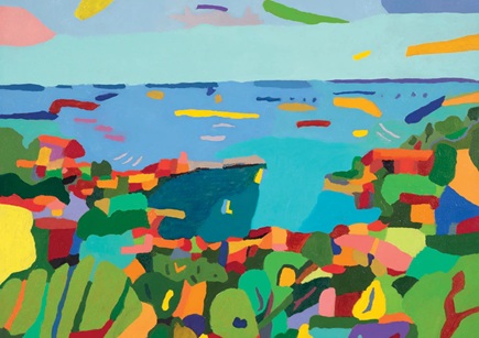 'LA LA Landscape' (Collioure) 2023 by Andreas Ruthi (C041) NEW