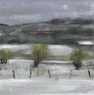  'Late Snow' by Catherine Binnie (Print)