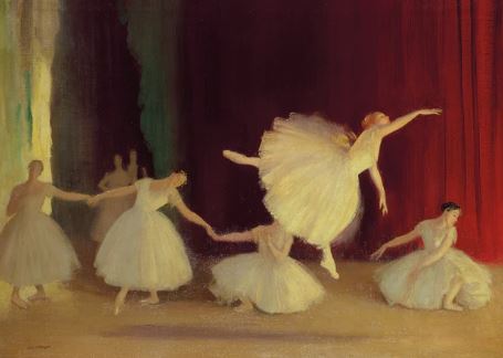 'Les Sylphides' 1919 by Dame Laura Knight RA RWS (C068) NEW 