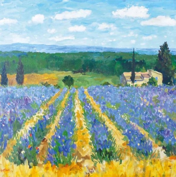 'Lavender' by Marcel Gatteaux (Q262) 