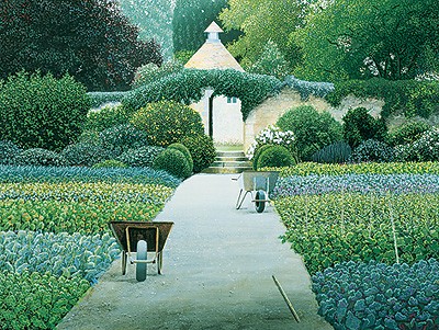  'Le Manoir Auz Quat Saisons' by Michael Kidd (Print)