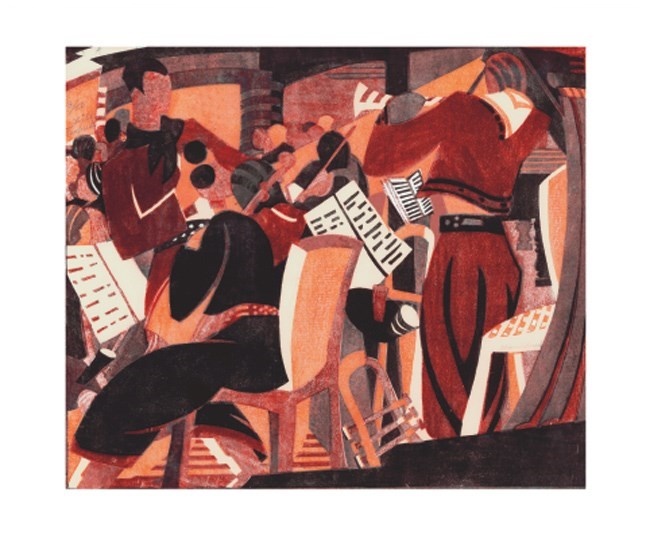 'Rumba Band' 1935 by Lill Tschudi (A830) *