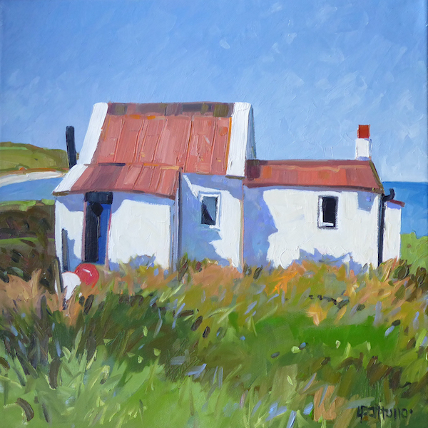 'Island Cottage' by Lin Pattullo (H236)