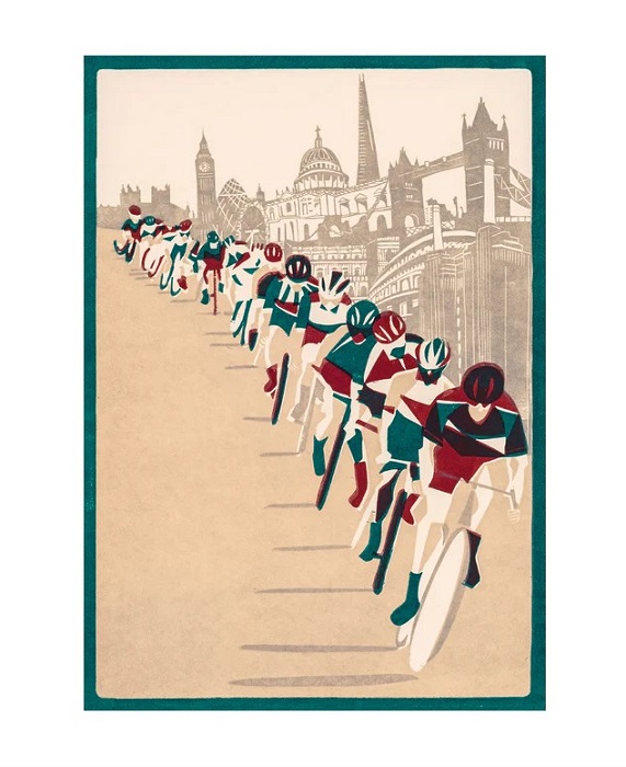 'City Cycling' by Lisa Takahashi (A217) NEW