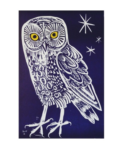 'Little Owl' by Mark Hearld (A607) 
