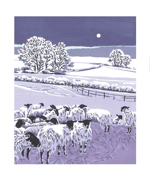 'Flocks by Night' by Lizzie Perkins (A891w) * 
