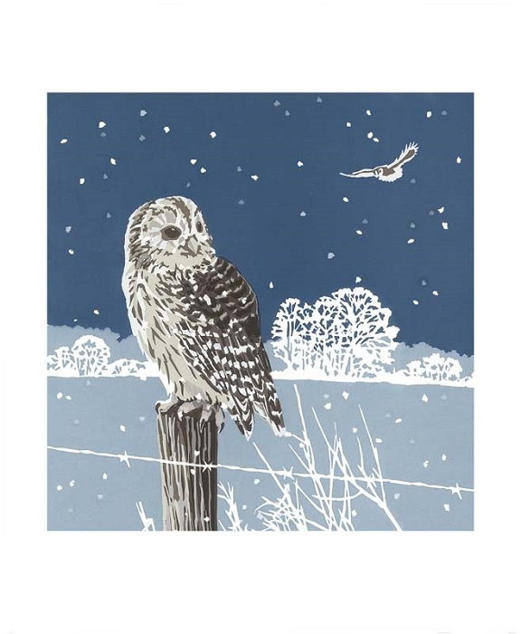 'Winter Tawnies' by Lizzie Perkins (A068w)