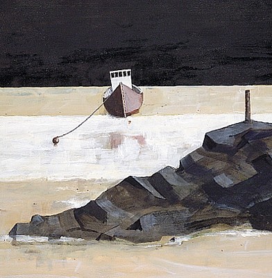 'Low Tide Solva' by John Knapp-Fisher (L077)