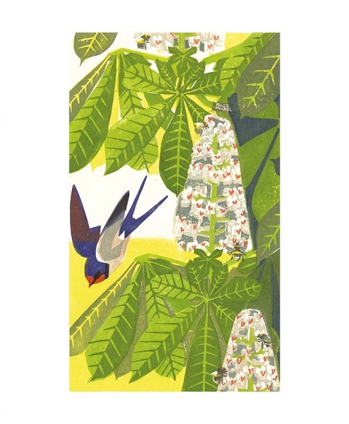 'Horse Chestnut Blossom' by Matt Underwood (A018) NEW