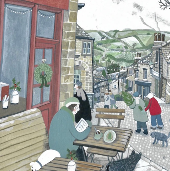 'Tea in Town' by Mani Parkes (R371) NEW