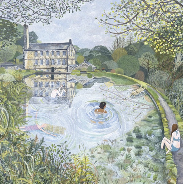 'Taking a Dip at the Mill' by Mani Parkes (R370) NEW