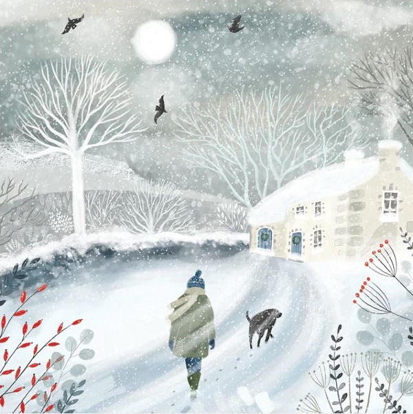 'The Snow Walk' by Maria Taylor (R337) NEW