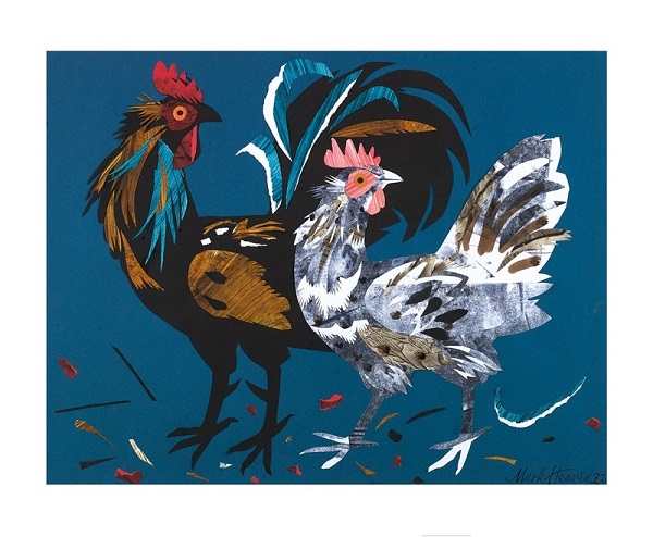 'Fine Fowl' by Mark Hearld (A009)