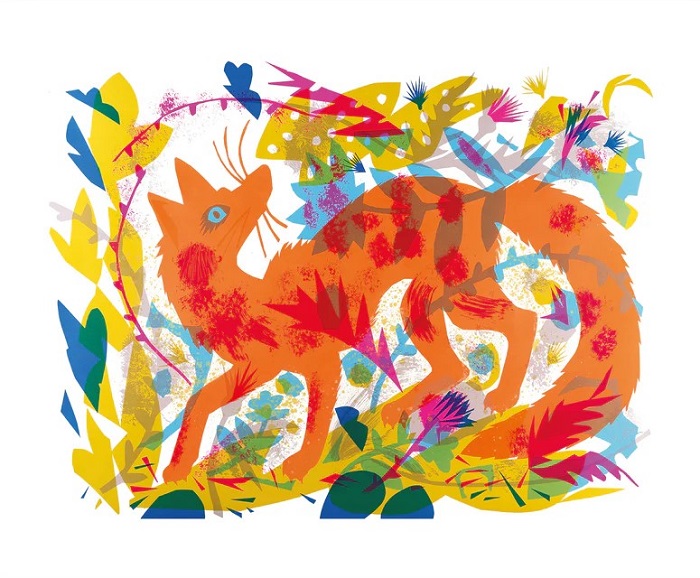 'Fox' by Mark Hearld (A117) NEW 