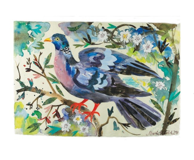 'Wood Pigeon' by Mark Hearld (A743) d