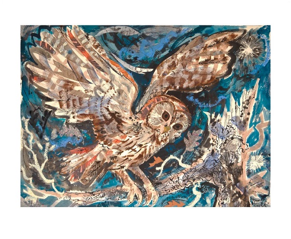 'Tawny Owl' by Mark Hearld (A913) *