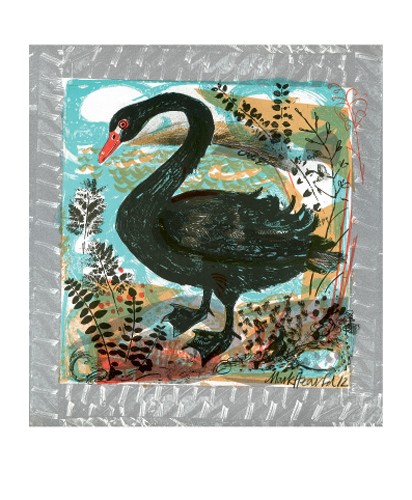 'Menagerie Swan' by Mark Hearld (A354)