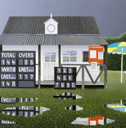 'Rain Stopped Play' by Michael Kidd (L133) d Was 2.95, now 1.75