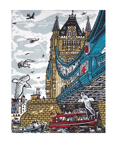 'Under Tower Bridge' by Mick Armson (A869) d